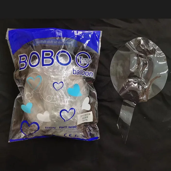 Растягивающиеся шары Bobo круглая форма прозрачный воздушный шар