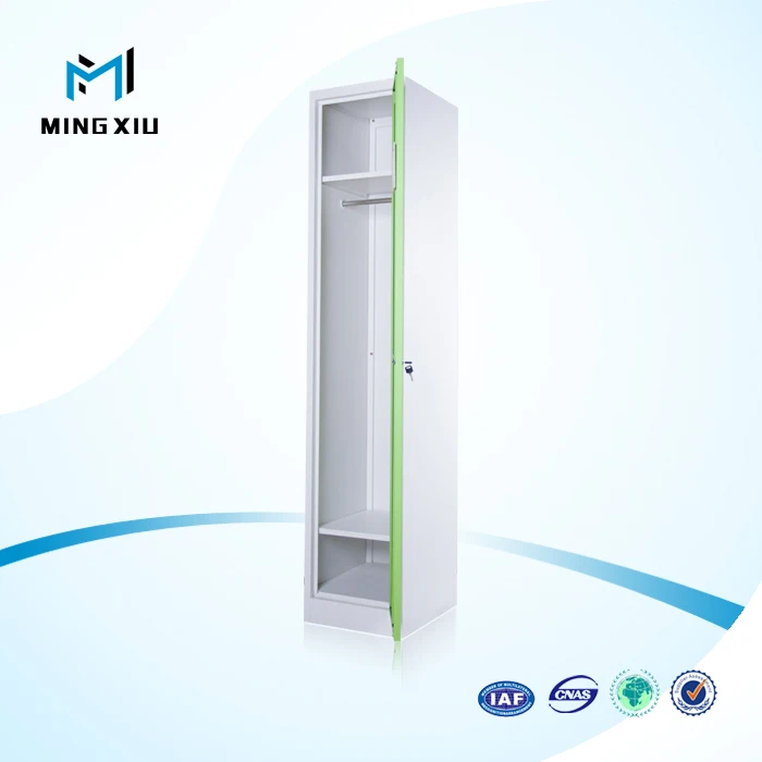 single 1 door gym clothing cabinet /  steel clothes cabinet / single door cabinet