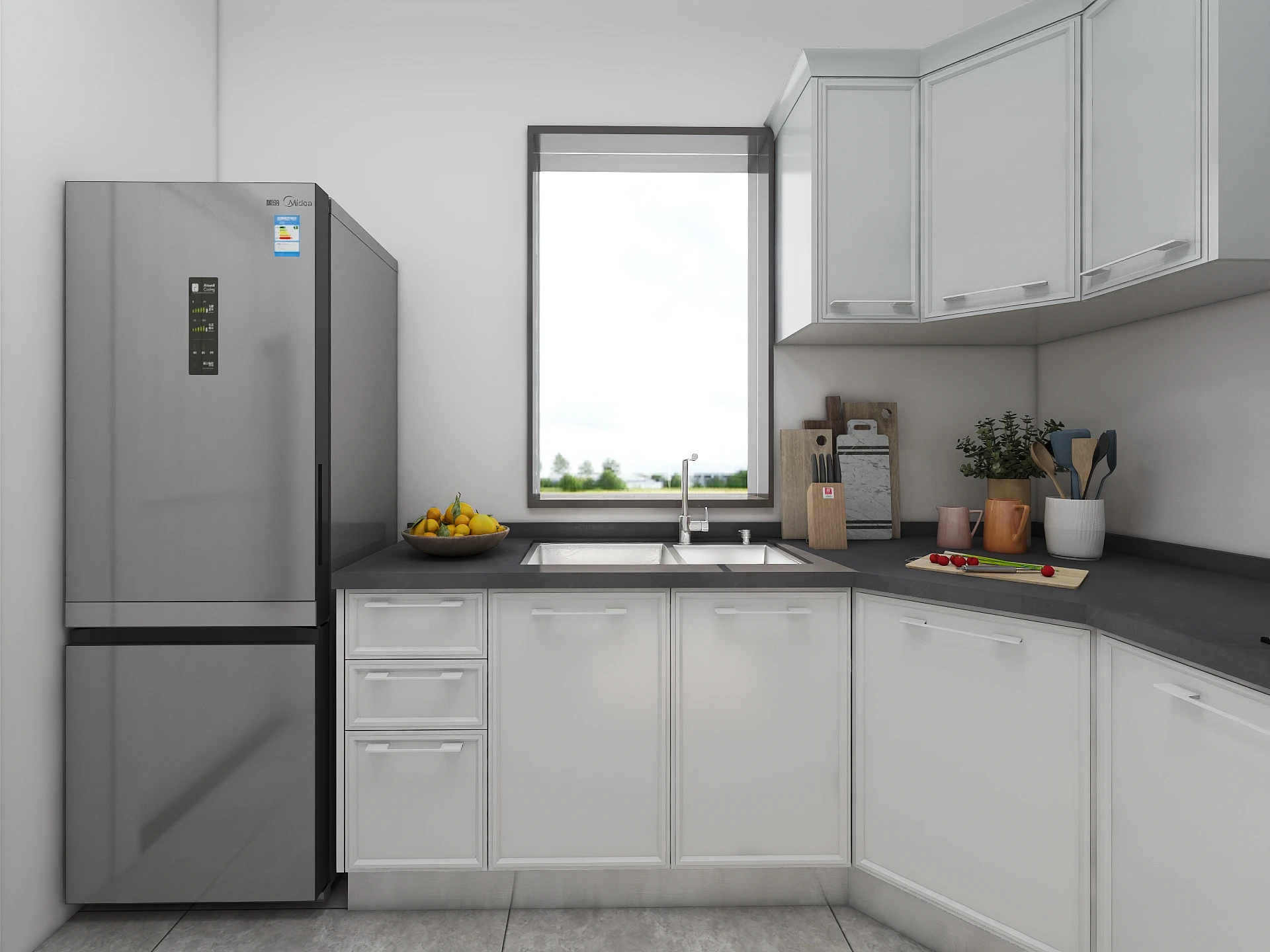 Factory Direct Modern Luxury Design High-End Lacquer Finish Handleless Electric Drive Kitchen Cabinets