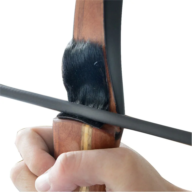 Arrow Rest Fur Adhesive Stick Traditional Recurvebow Longbow Plate Silent For Outdoor Shooting Accessories Archery