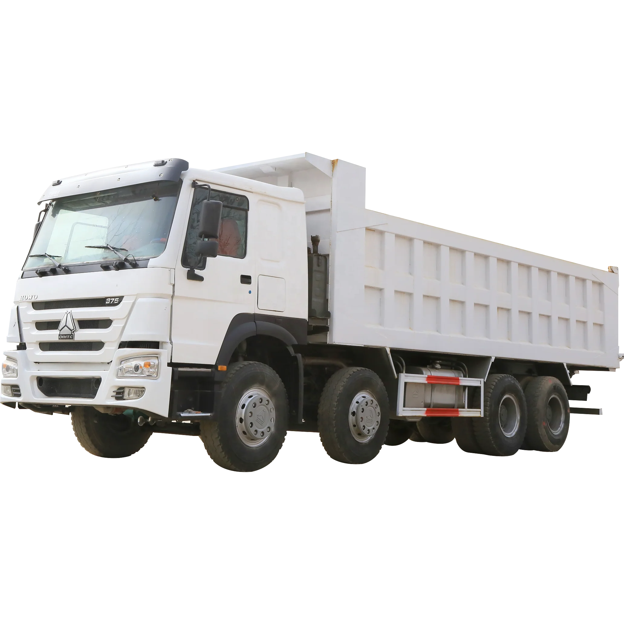For sale second-hand high-quality 4-inch front and 8-inch rear dump truck, full-procurement 8-meter road transport truck