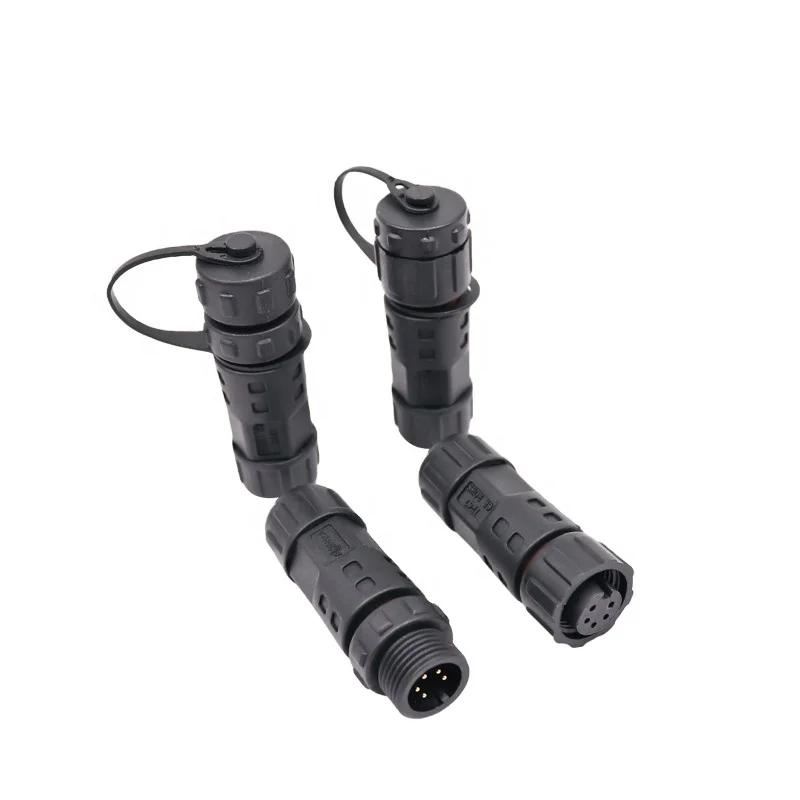 Hot Sale Automotive Wire Waterproof Cable Connector 6 Pin For LED Outdoor Lighting Automation Multi-functional