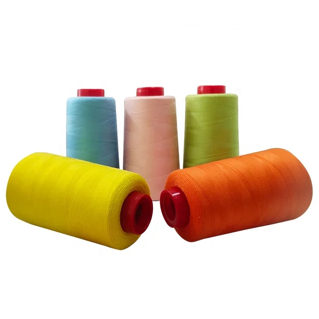 High quality 20s/2/3/4 30s/2/3 40s/2/3 5000 yard polyester sewing thread for trousers