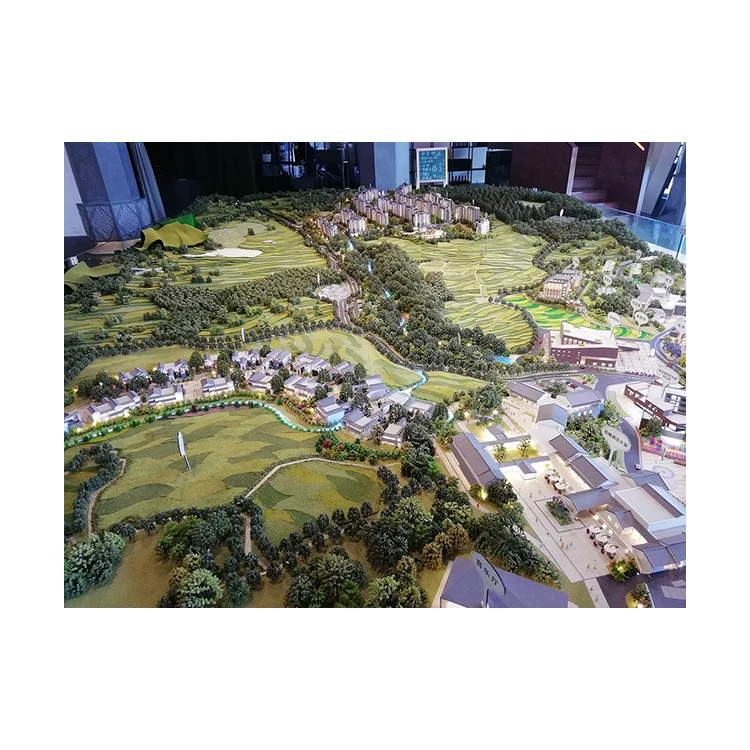 Cheap Modern 3d Office Building Model Urban Planning Model Miniatures Architectural Models