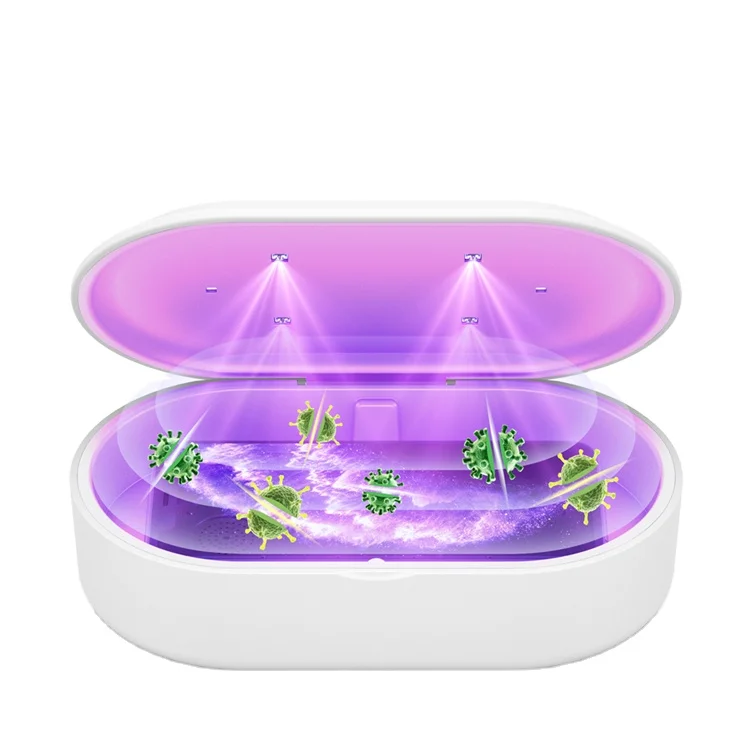 15w Portable UV Sterilizer Multi-function Wireless Charger Disinfection Box