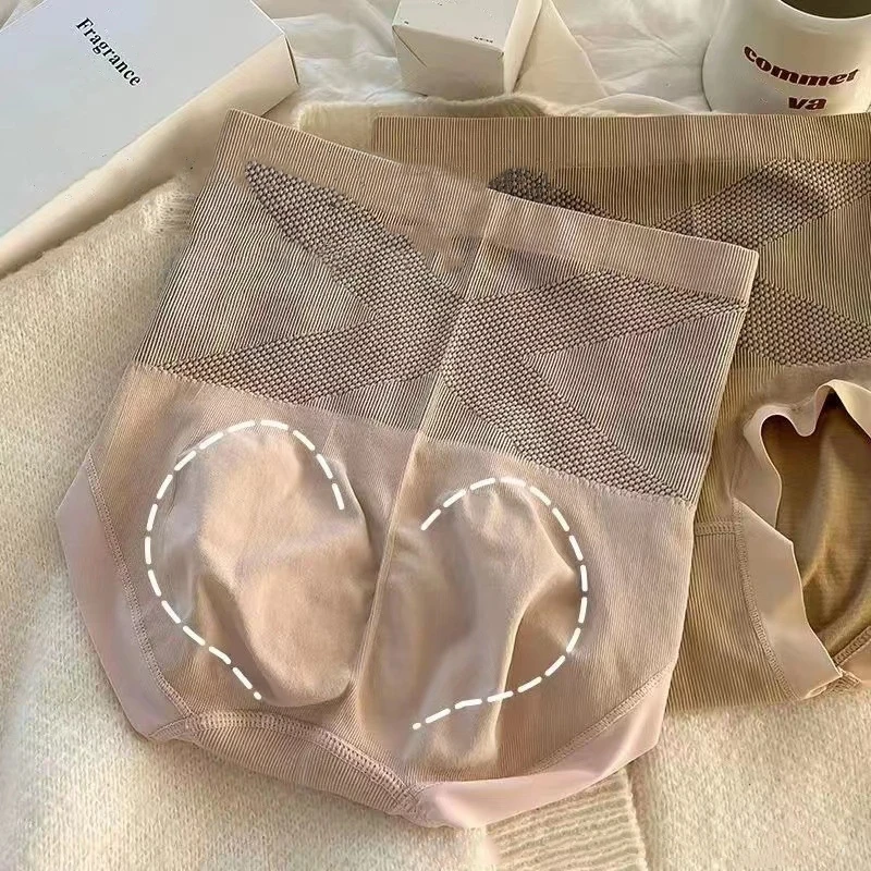 Mid-high waist seamless comfortable tummy control pants light shaping pants body shaping butt lift underwear for women