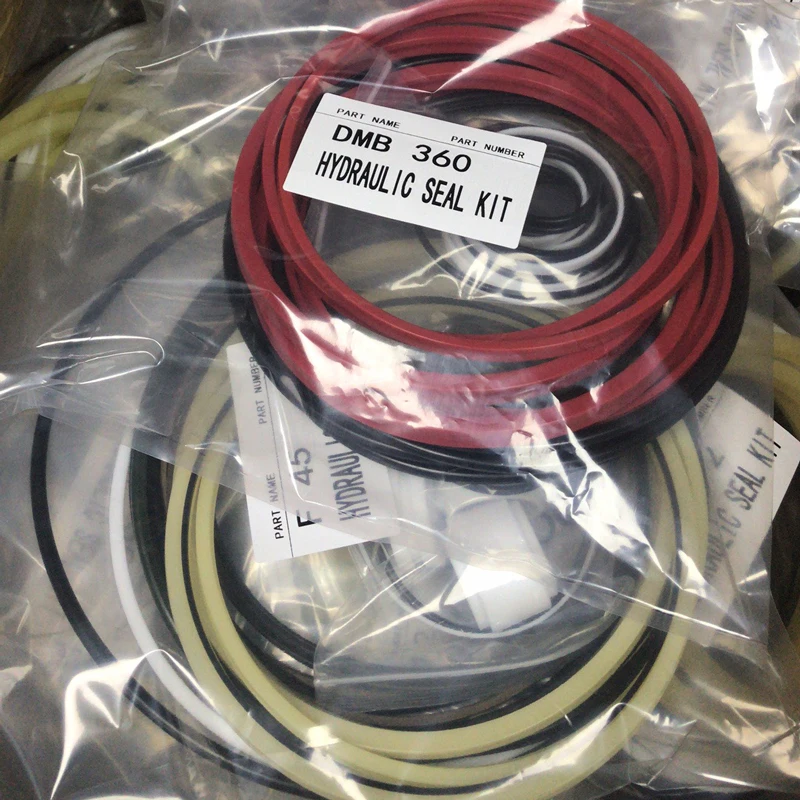 Backhoe loader Demo hydraulic breaker rebuild part DMB210 DMB230 DMB250 daemo excavator hammer seal kits DMB360G DMB450 DMB800