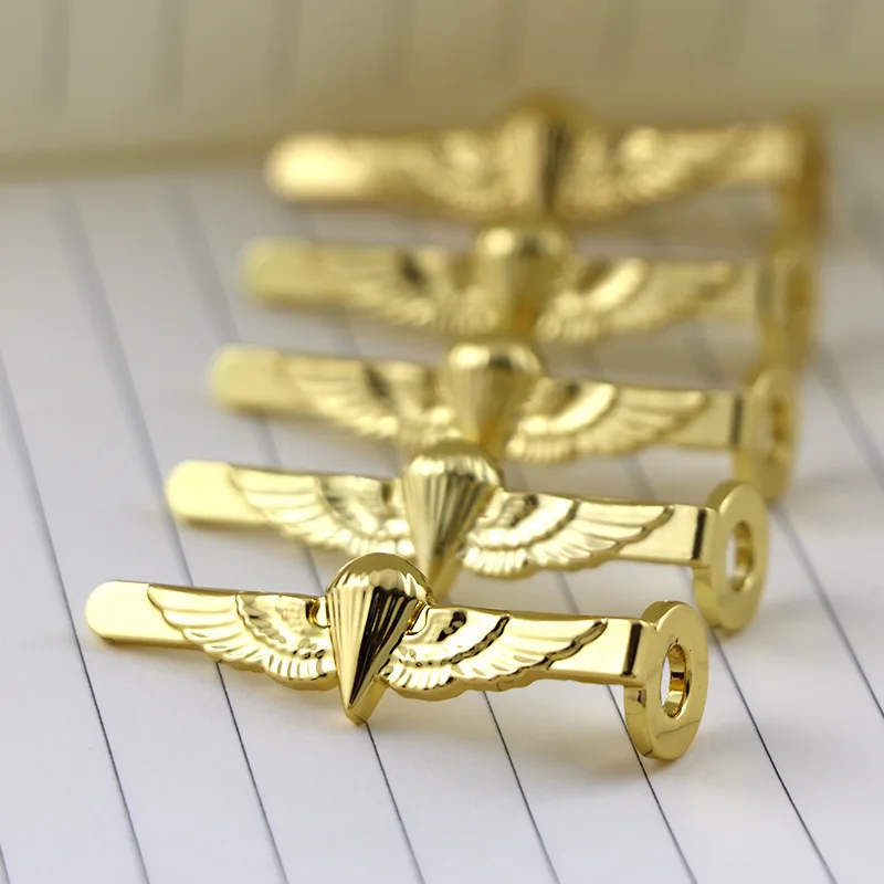 Metal Pen Accessories Holder Customizing Gold Chrome Plating Thick Pocket Socket Pen Clip for DIY Fabrication