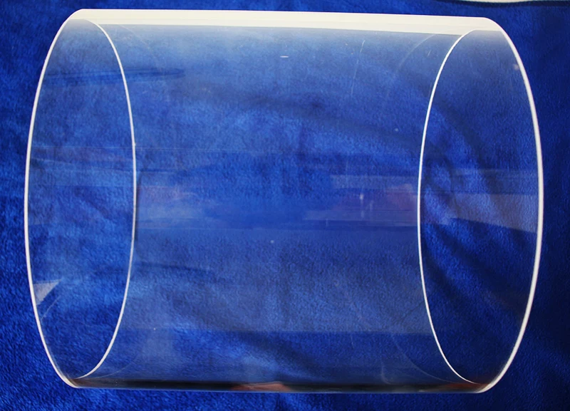 
quartz transparent polished glass tube hollow glass tube 