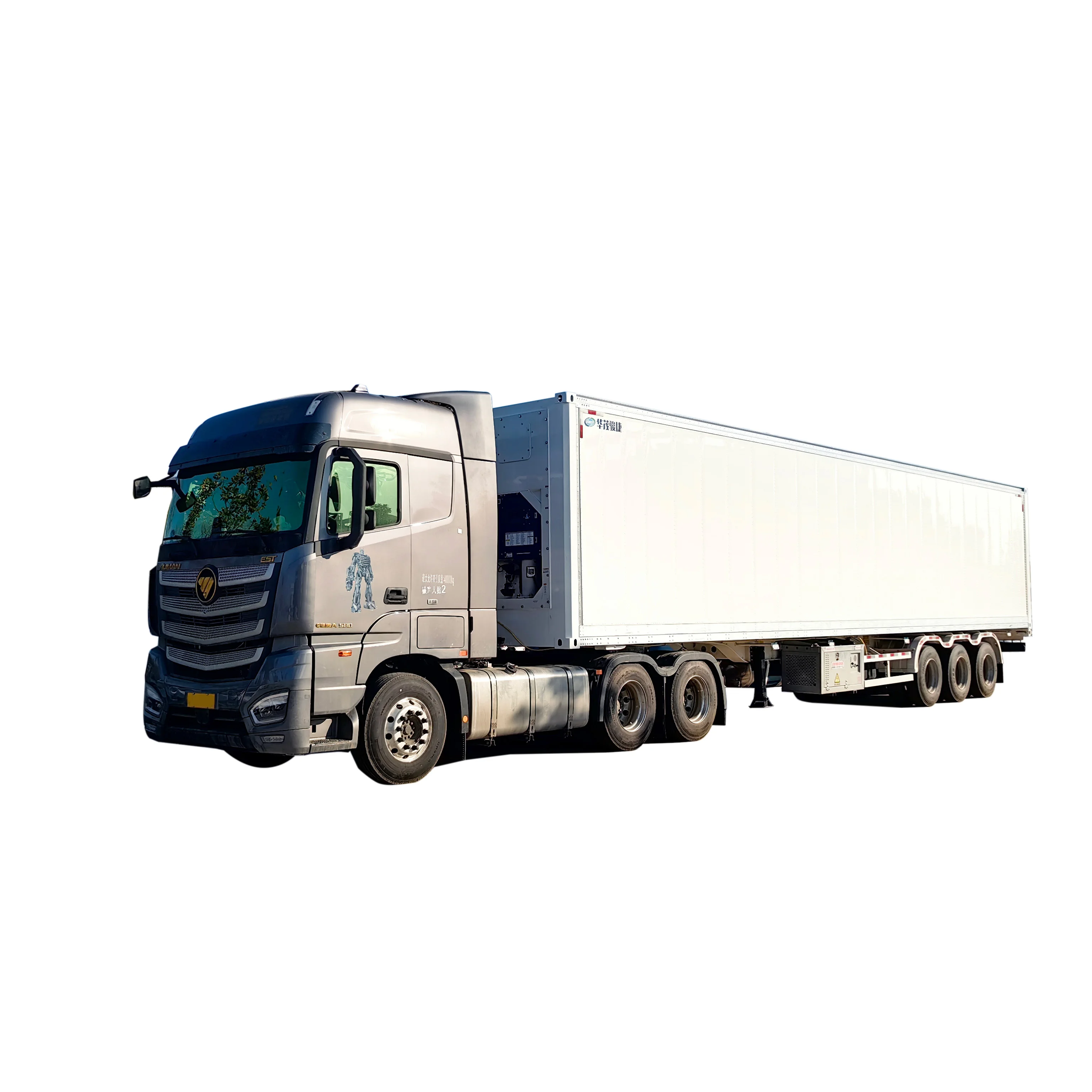 30tons 40 tons 40ft 45ft refrigerated trailer cooling van freezer semi trailer cimc refrigerated trailer