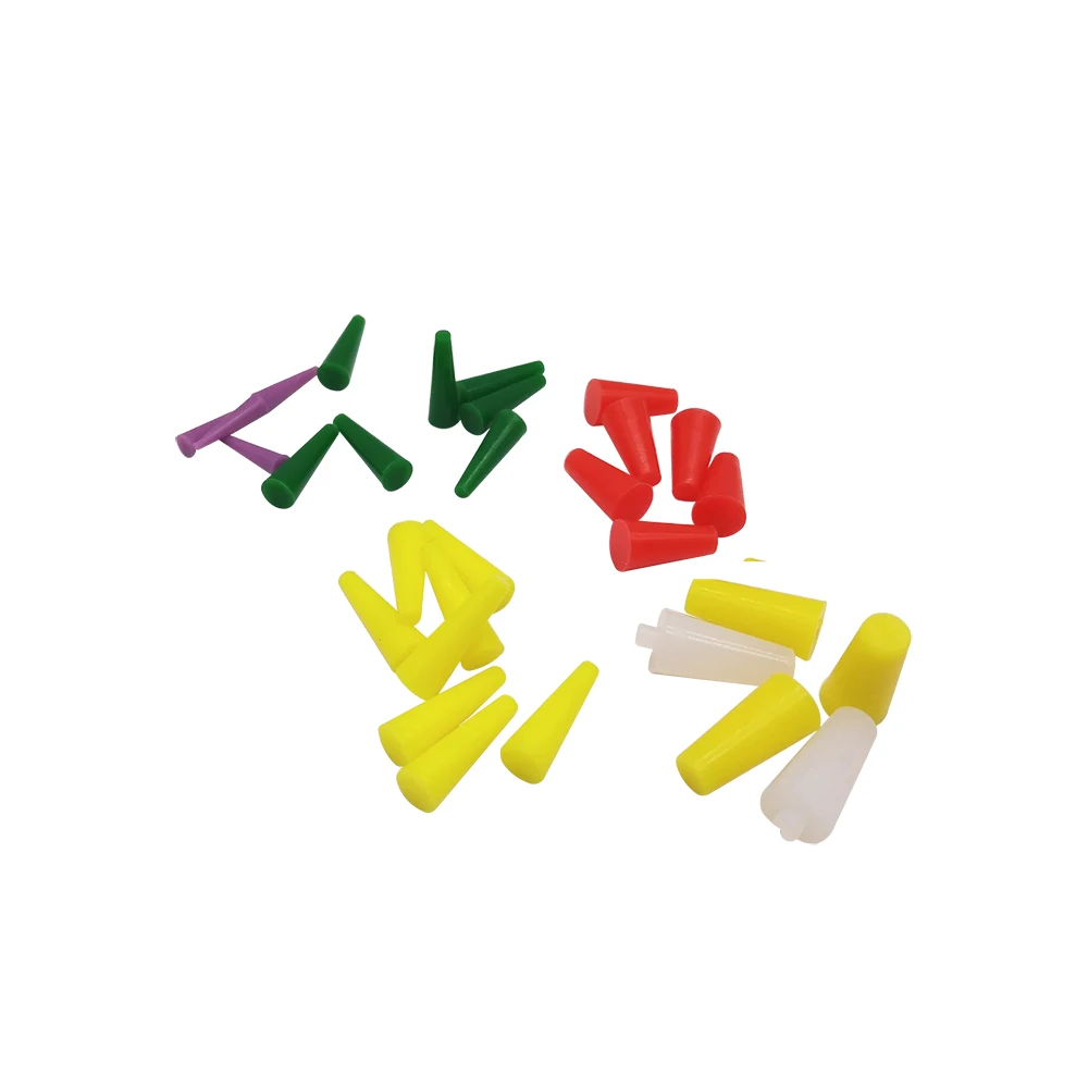 Spray Sealed Screw Hole Protective High Temperature Resistant Conical Silicone Plug