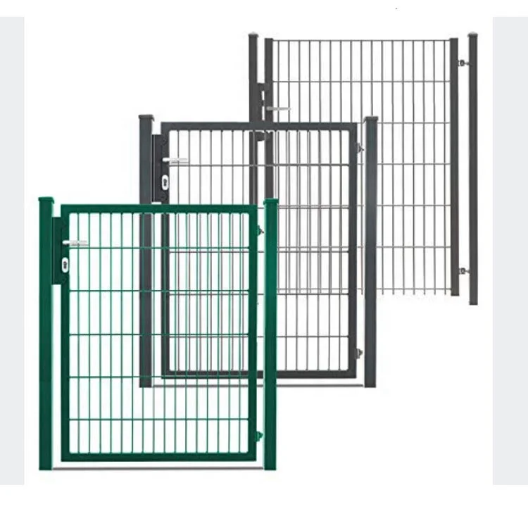 1.2*1.2m Metal garden gate/Swing gate Including Lock Key Gate fence Post Single Garden & Patio door/Security Gate fencing