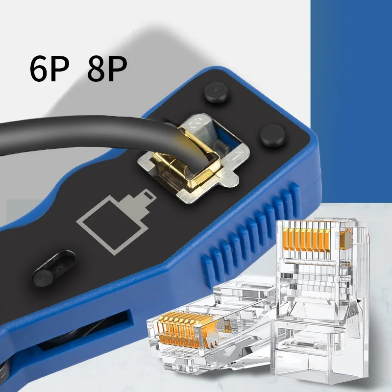 7 Types Of Crystal Head Network Cable Pliers Stripping Pliers Multi Function Terminal Crimp Plier