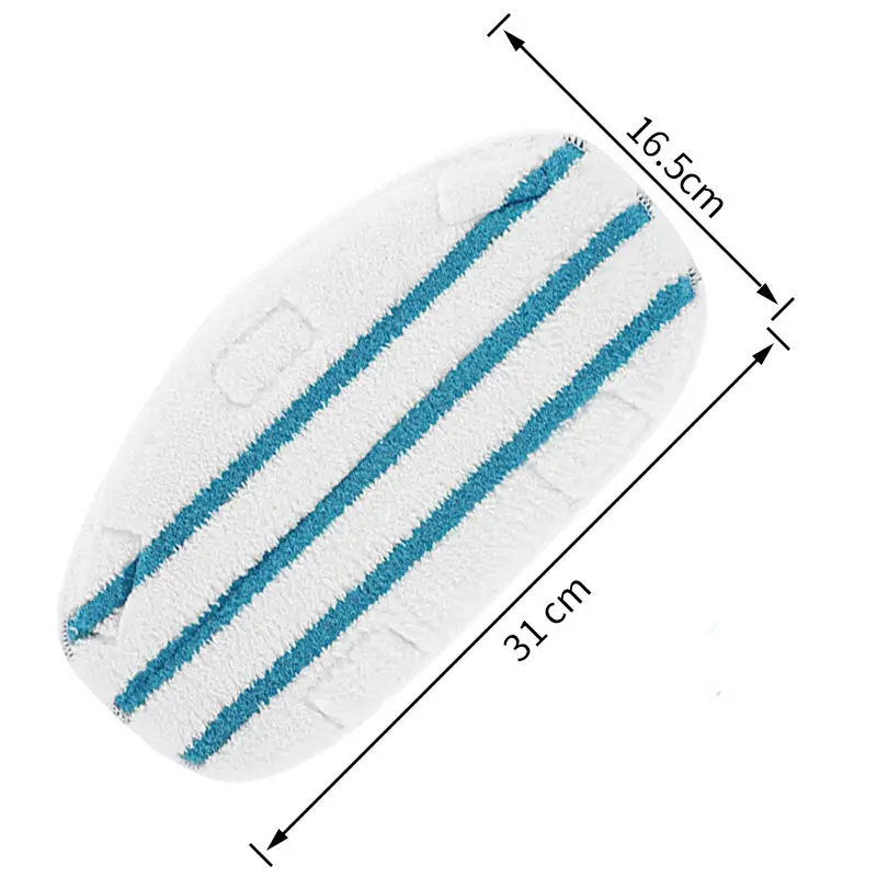 Magic Mop Refill Floor Cleaning Microfiber Flat Mop Pad Replacement Steam Mop Pads for Pursteam Thermapro 10-in-1