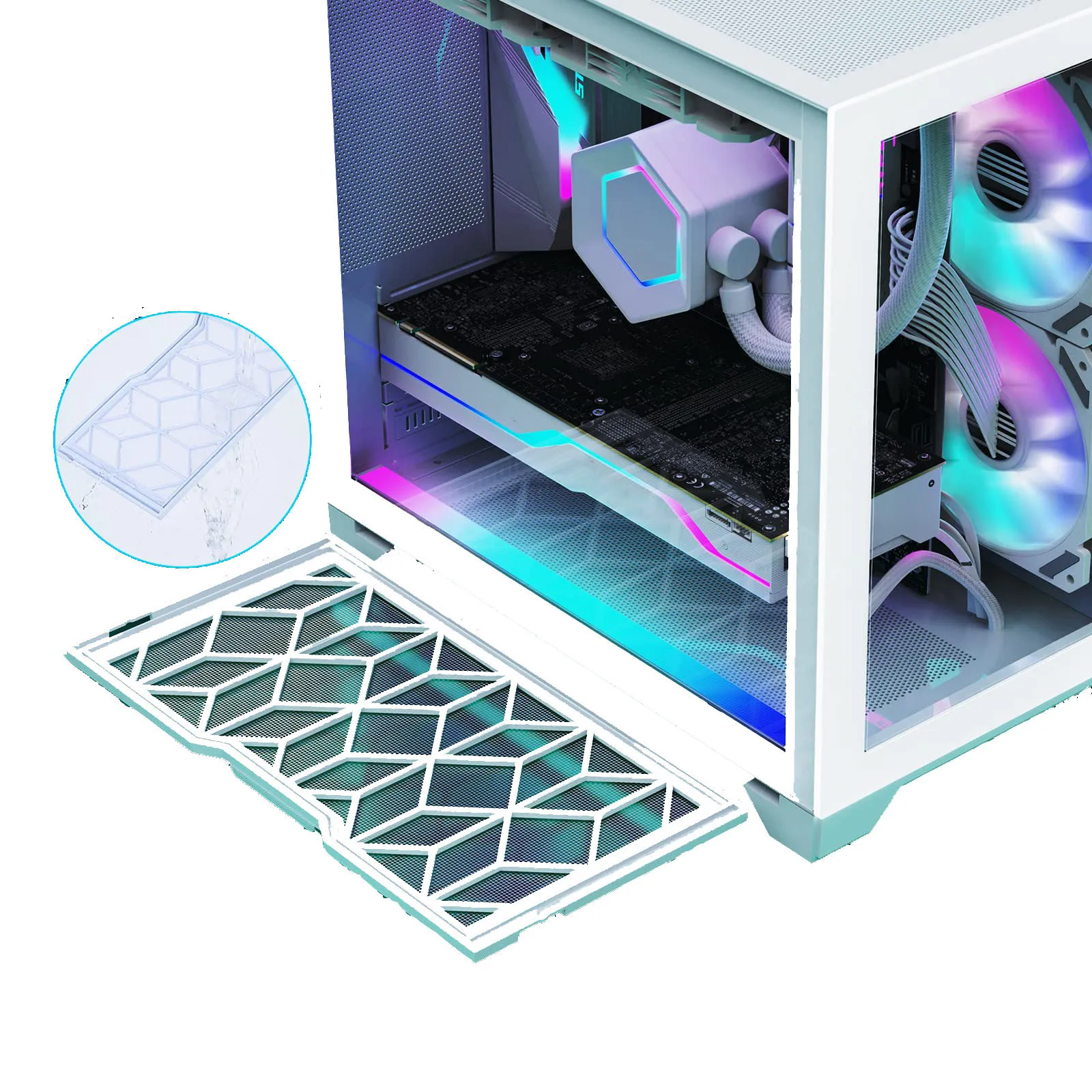 New Design Mini ITX Tower USB 3.0 Micro ATX Case Gaming PC Computer Case