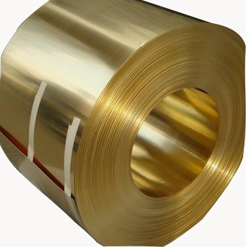 High  Quality copper zinc alloy CuZn36 brass coil cold rolled brass coil