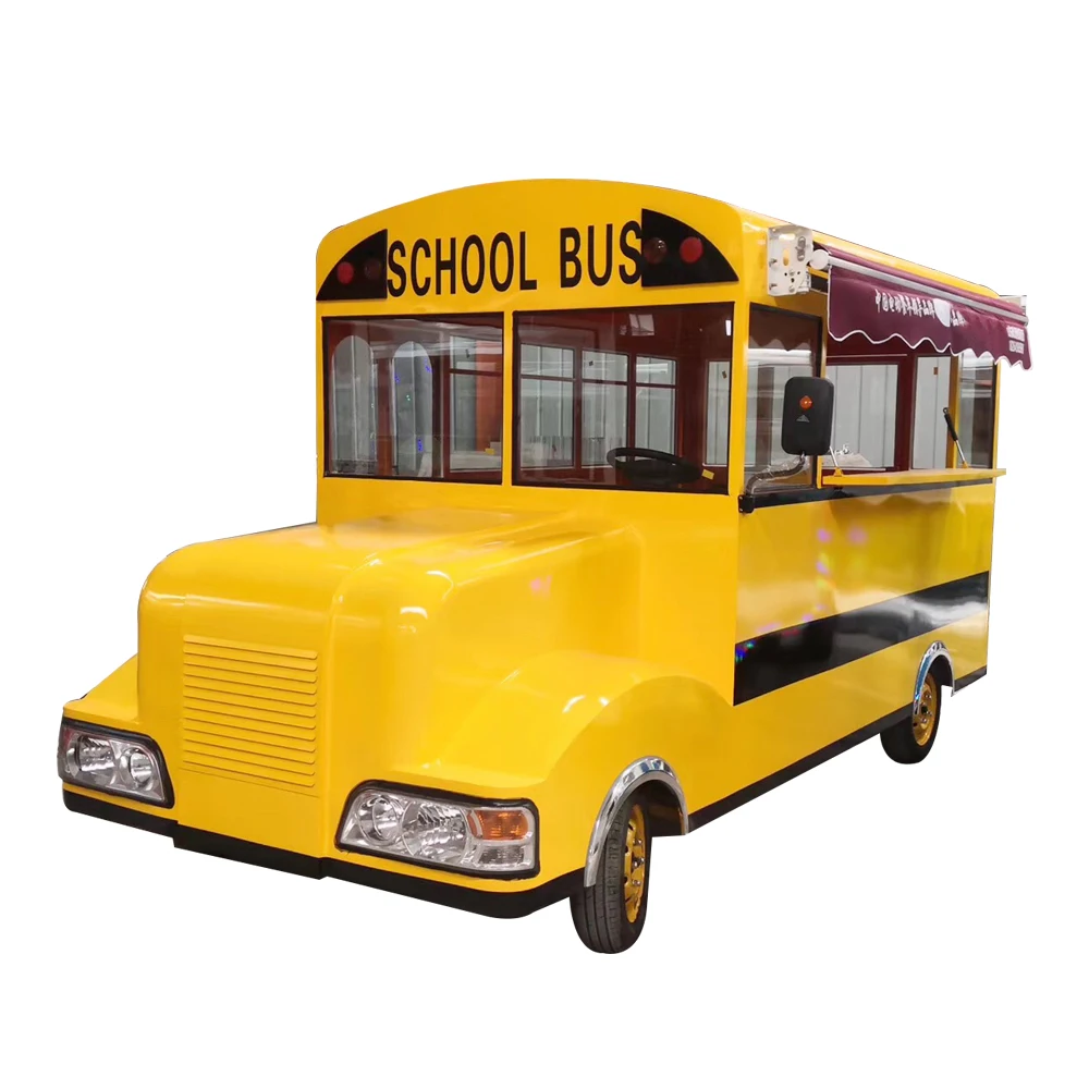Small business electric dining car promotion price customized mobile food truck for sale in dubai