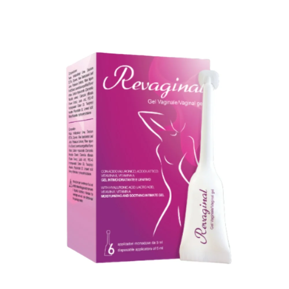 High quality italian medical device with Lactic Acid for the treatment of vaginal dryness REVAGINAL