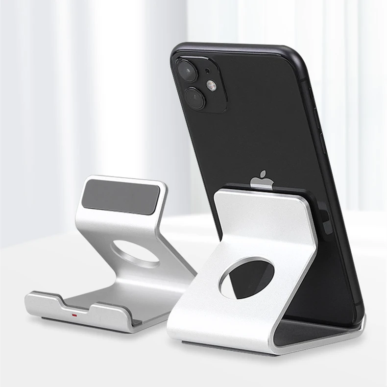 Universal Aluminum Metal Mobile Phone Tablet Desk Holder Stand For iPhone For Samsung For iPad Smartphone Tablets Charger Stands