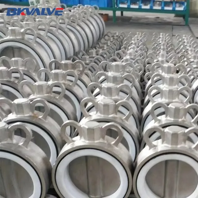 Wholesale Valve Supplier DN100 Hand Lever Rubber Seat Butterfly Valve With Good Price