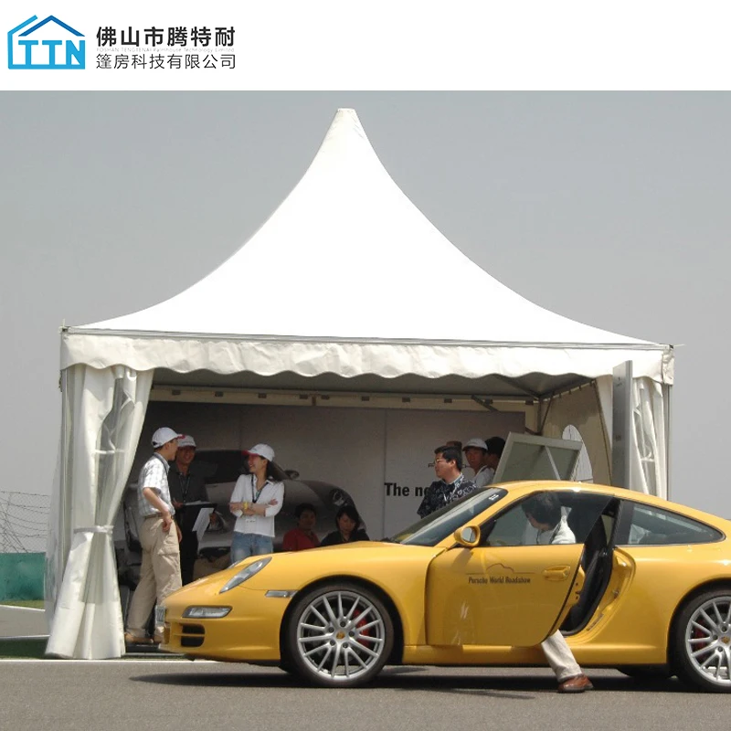 China manufacturer luxury glass gazebo work pagoda tents for sale