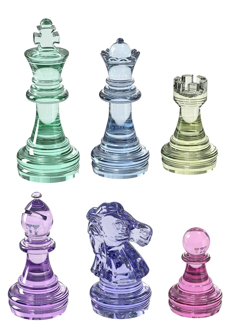 Rawmand 3D Chess Silicone Resin Mold Chess Checkers & Board Game Mold Chess Crystal Epoxy Molds for Kid Adult Family DIY