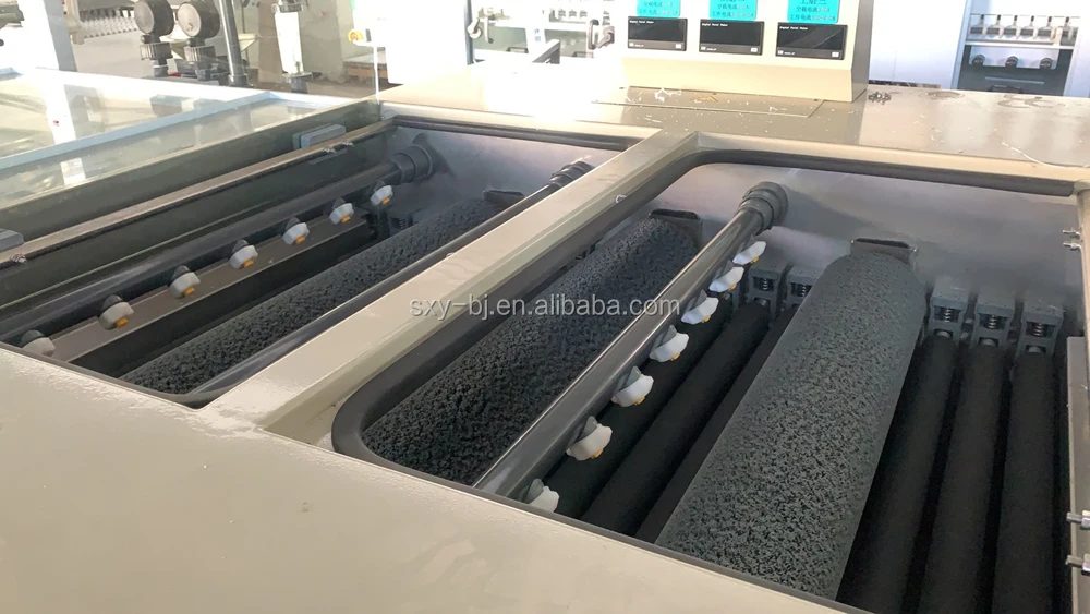 Automatic Double SIde PCB Brushing Machine / Circuit Board Making Machine