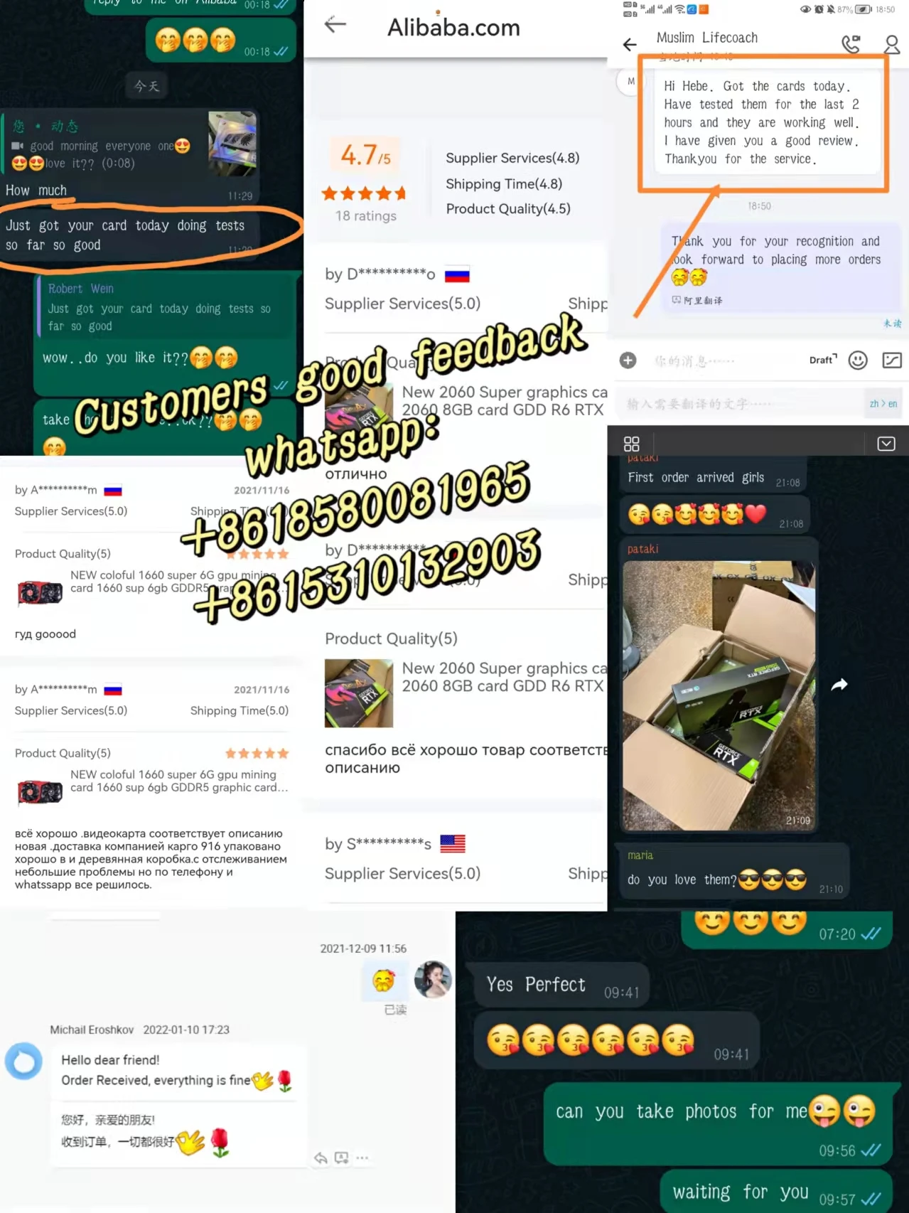 in stock used Graphics Card amd RX580 8gb 570 4gb 470 588 for gaming with the lowest price