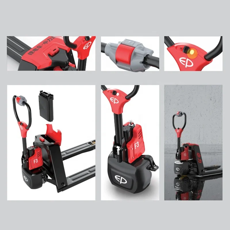 EP 1.5 tons electric pallet truck F3 lithium battery forklift