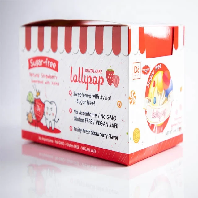 Kosher Certificate 6g Single Package Sugar Free Lollipop