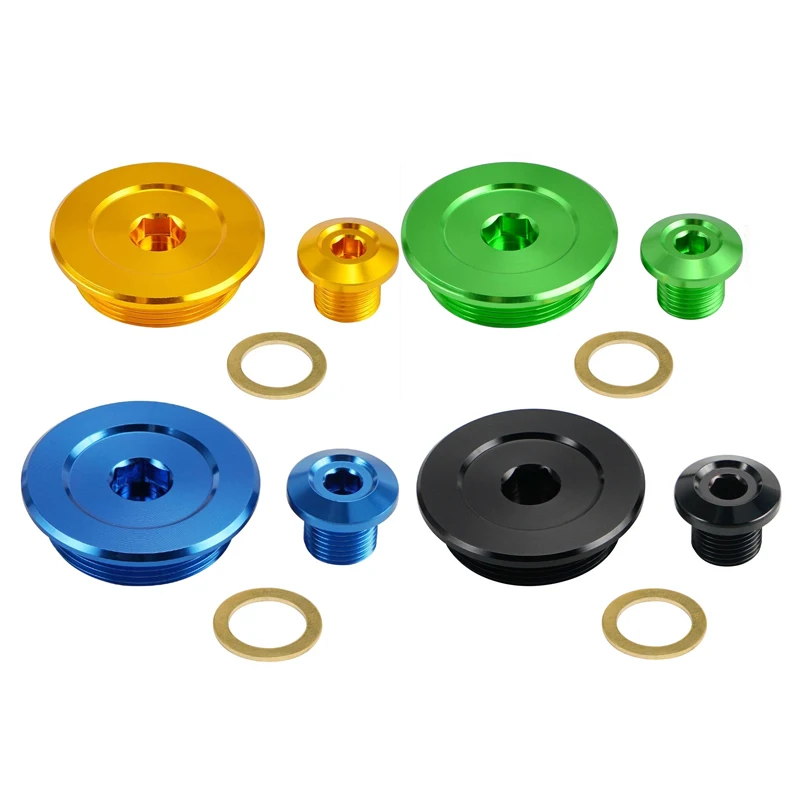 [CUSTOM] Aluminum Crankcase Screw Engine Timing Cover Cap Plug Fit Motorcycle Parts CNC Services