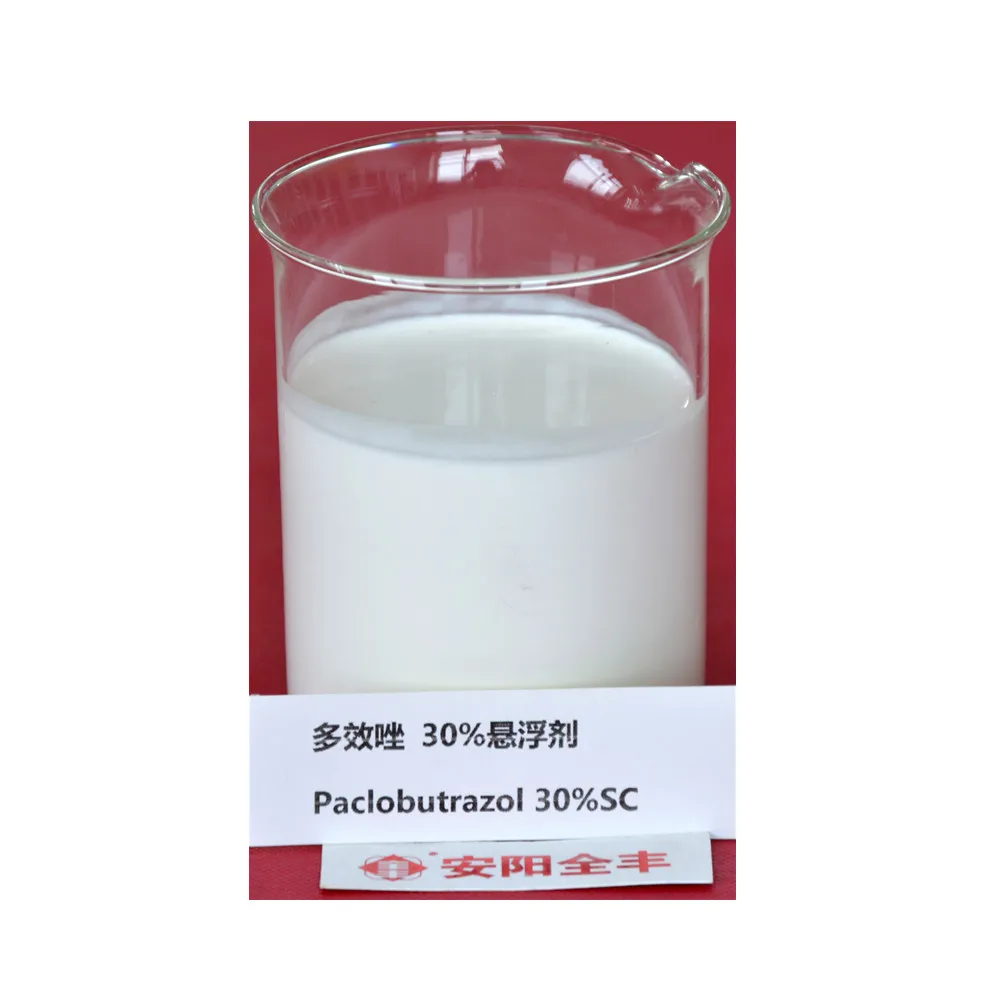 agro chemicals paclobutrazol pp333 prices CAS No. 76738-62-0 96%tc 15%sc 15%wp from quanfeng