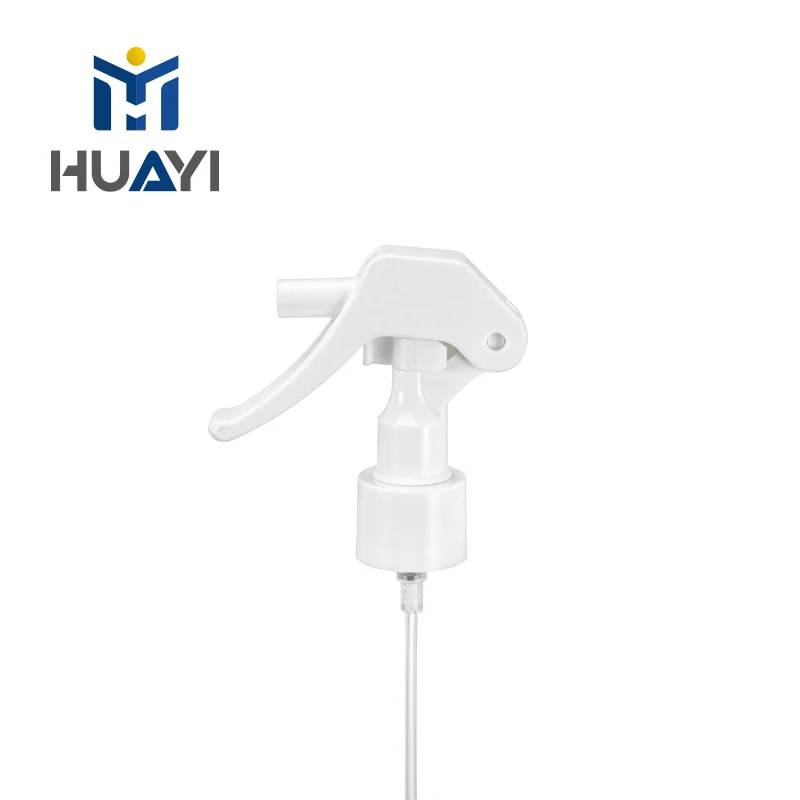 Custom Mini Trigger 24/410 Sprayer Pump Black White Green Plastic Garden Sprayer Continuous Mist Pump Spray Caps