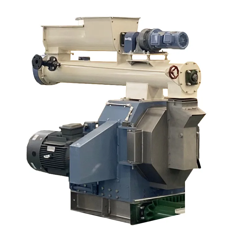Poultry fodder processing palletizer machine ring die chicken cattle feed pellet making machine line for animal feed production