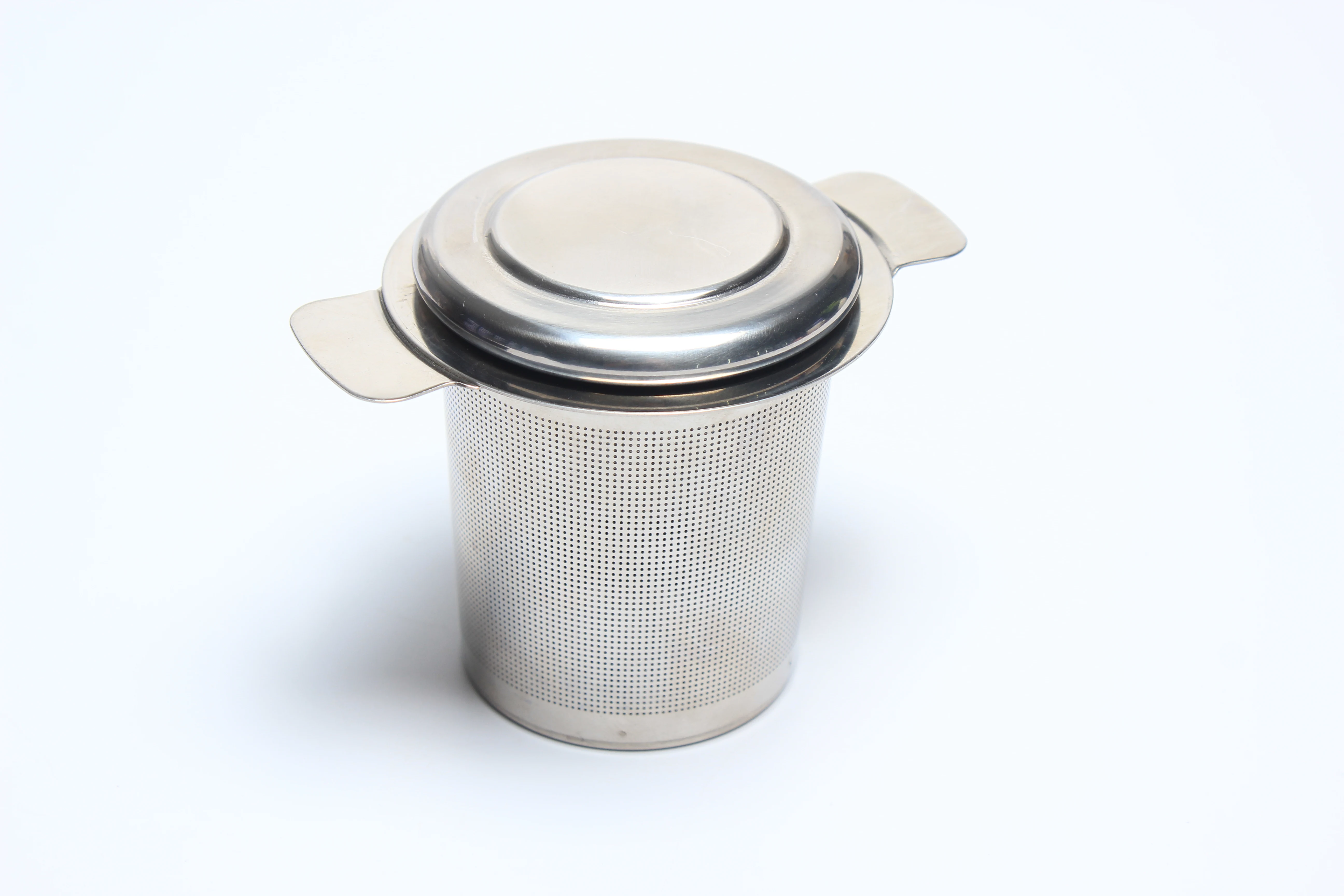 Etched Holes Stainless Steel Tea Infuser Mesh Basket Tea Filter