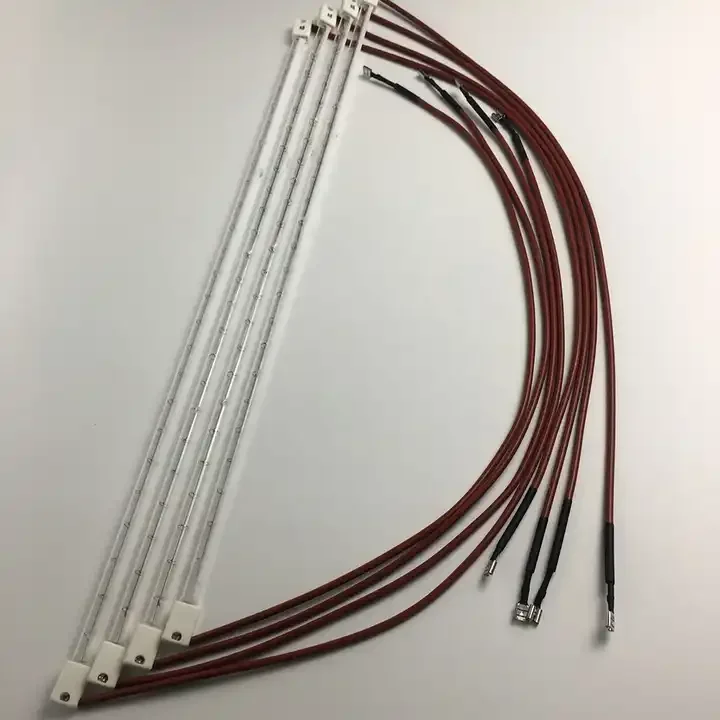 Ir Ceramic Heating Lamps 2500W 3000W Infrared Quartz Heater Bulb Infrared Heat Lamp 1500W 2000W For Medical