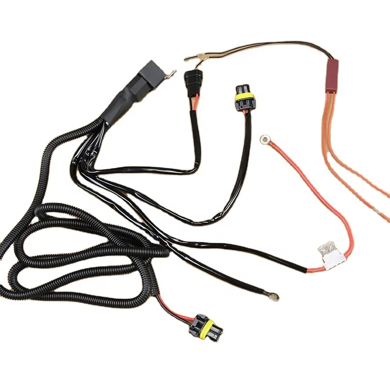 
Wholesale HID xenon accessories h4 relay harness hi/low xenon h4 hid relay 