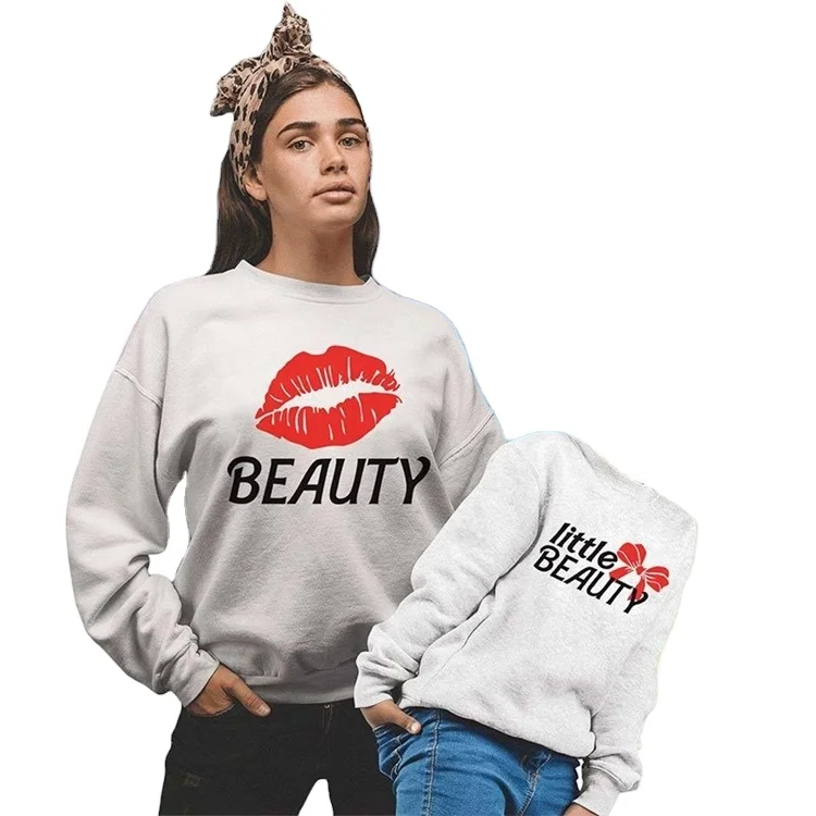 Family matching autumn Sweaters outfits mommy and me girls shirt kid clothes long sleeve mother daughter mom and me sweaters