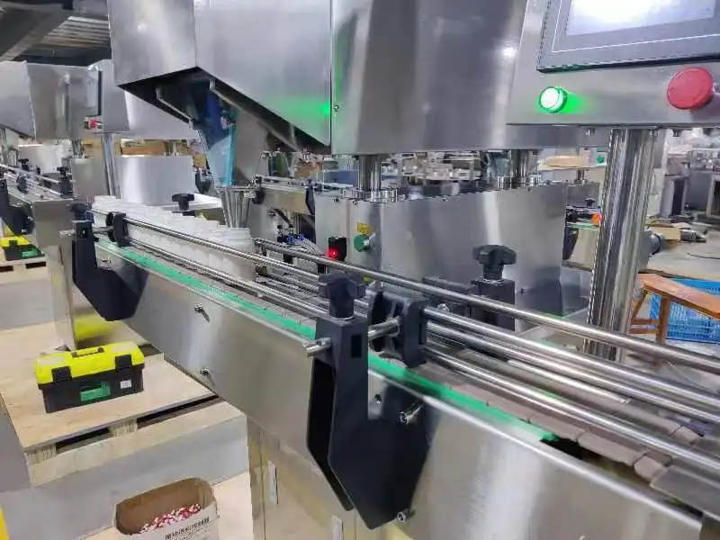 8 Channel Tablet Soft  Automatic filling counting bottling encapsulation machine