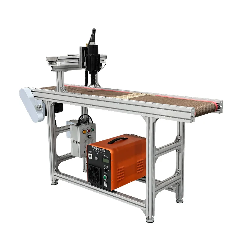 Online Vacuum Plasma Cleaning Machine with Conveyor for Industrial PCB and FPC Cleaning Machine Electric Provided 60 1 Years