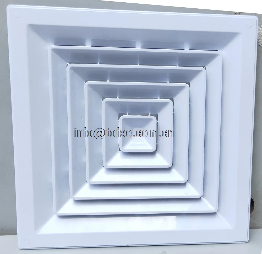 ABS Plastic Square Ceiling Diffuser