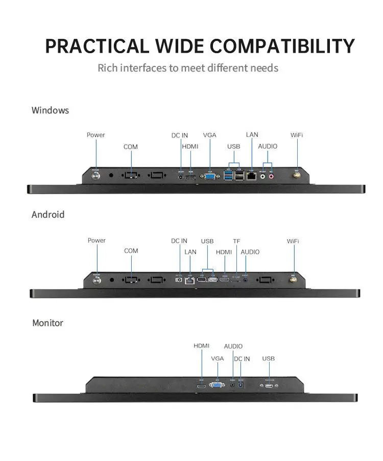 Android Win 32 43 55 65 Inch 4K Smart Digital Touch Screen Multi Touch Lcd Flat Panel Interactive Touch Teaching Smart Board