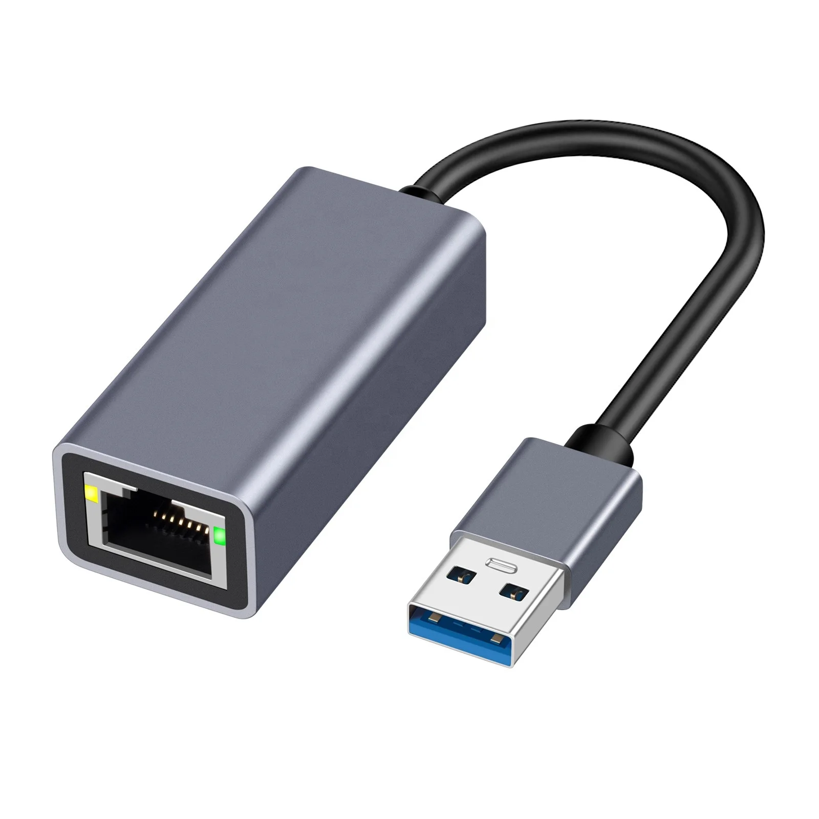 Hot sale USB 3.0 to RJ45 adapter 1000Mbps USB A to Ethernet cable