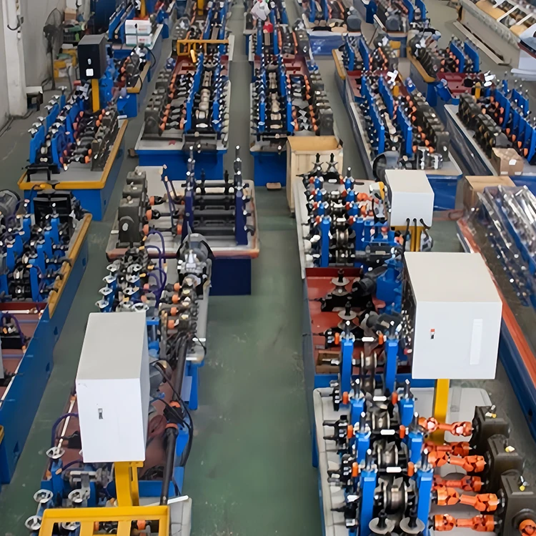 Pipe Handrails Tube Making Machine Production Line Stainless Steel Pipe Mill India Price