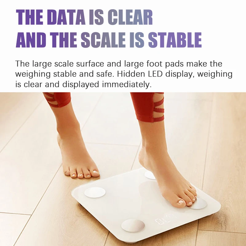 High accurace BMI electronic body fat  scale Digital BMI Smart body fat weighing scale