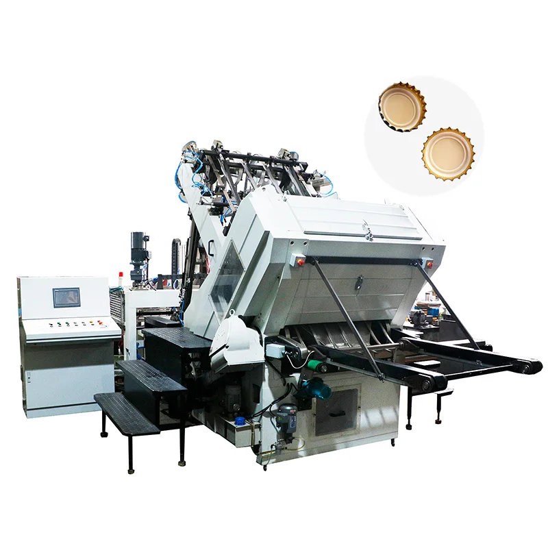 New Design High Efficiency  Automatic Bottle Cap Making Machine Crown Cap Automatic Press Machine