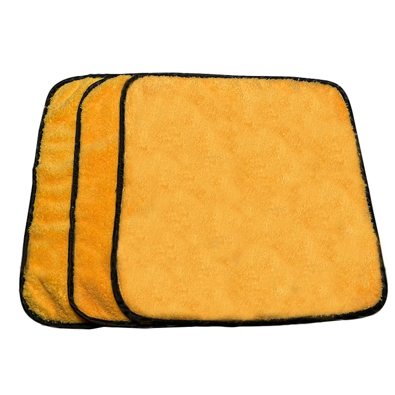Microfiber towel car washing absorbent water and car waxing for better clean the car 40*40cm 420gsm