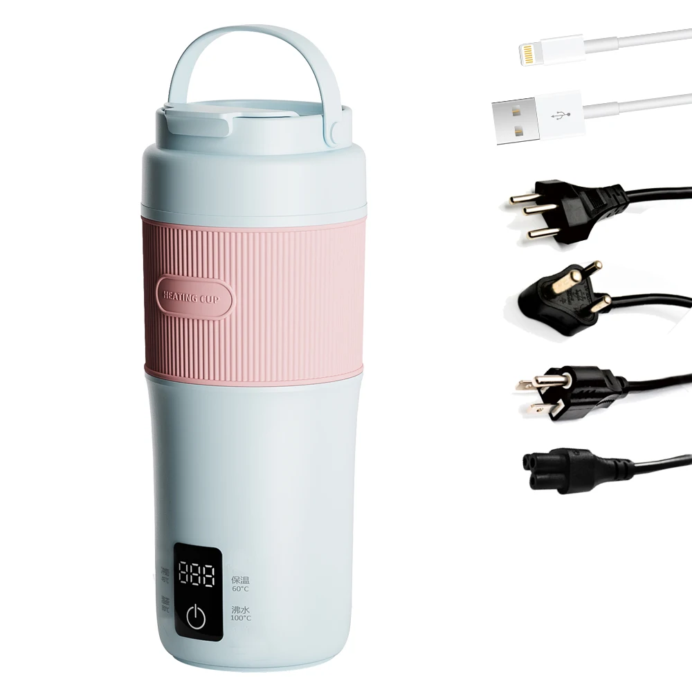 400ml Smart Kettle Water Boiler Electric thermos cup Hot water kettle With Type C connection Perfect for Dormitory, Home, Travel