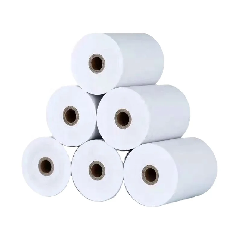 Free Sample High quality 2 1/4 x 50 80x80mm Atm Printer Paper A6 Thermal Paper Roll