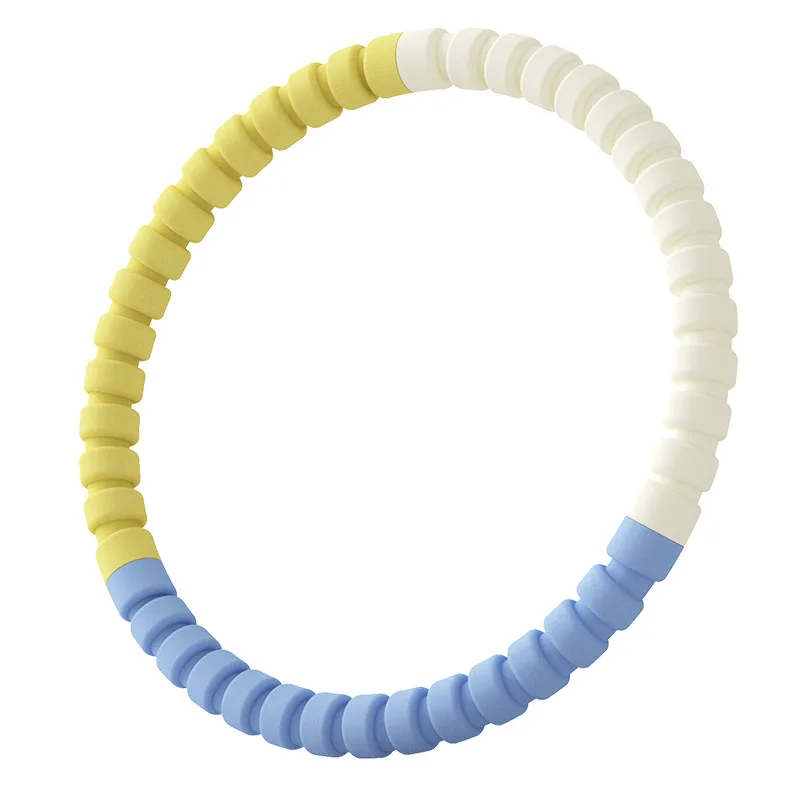 Thick colorful Fitness Sport Hoop Removable plastic hoola hoop hula ring